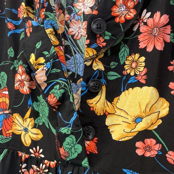 Anthropologie - Maeve - Bloedel Floral Butterfly Dress - Picture 8 of 17
